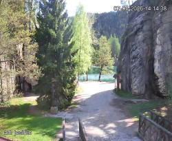 Vstup do skal, Pískovna