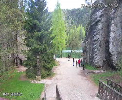 Vstup do skal, Pískovna