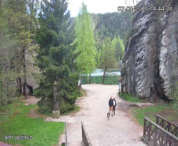 Vstup do skal, Pískovna