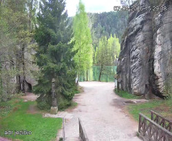Vstup do skal, Pískovna