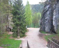 Vstup do skal, Pískovna