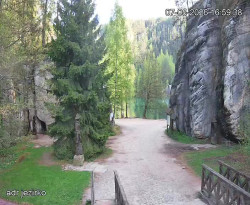 Vstup do skal, Pískovna