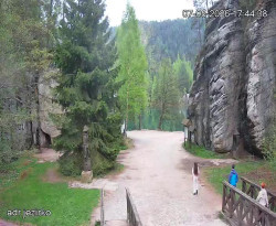 Vstup do skal, Pískovna
