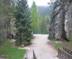Vstup do skal, Pískovna