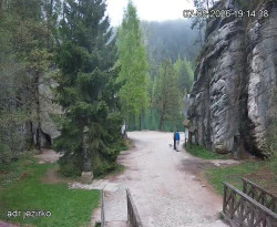Vstup do skal, Pískovna