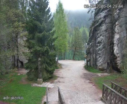 Vstup do skal, Pískovna