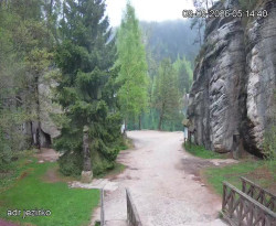 Vstup do skal, Pískovna