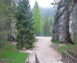 Vstup do skal, Pískovna