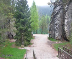 Vstup do skal, Pískovna