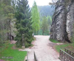 Vstup do skal, Pískovna