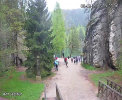 Vstup do skal, Pískovna