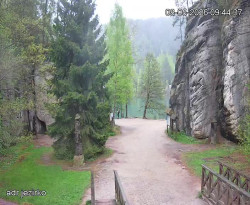 Vstup do skal, Pískovna