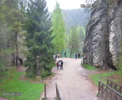 Vstup do skal, Pískovna