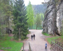 Vstup do skal, Pískovna