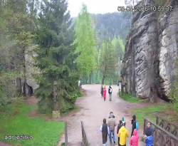 Vstup do skal, Pískovna