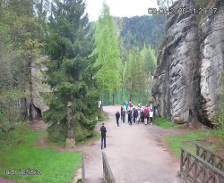 Vstup do skal, Pískovna