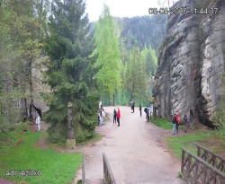 Vstup do skal, Pískovna