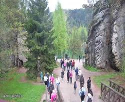 Vstup do skal, Pískovna