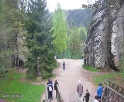 Vstup do skal, Pískovna
