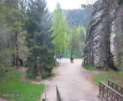 Vstup do skal, Pískovna