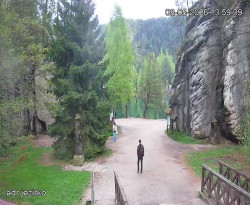 Vstup do skal, Pískovna