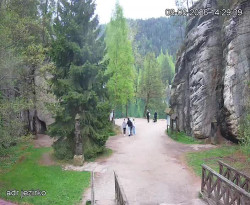 Vstup do skal, Pískovna