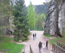 Vstup do skal, Pískovna