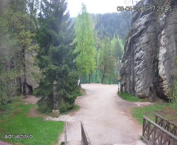 Vstup do skal, Pískovna