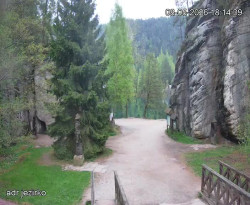 Vstup do skal, Pískovna