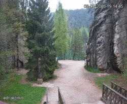 Vstup do skal, Pískovna