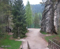 Vstup do skal, Pískovna