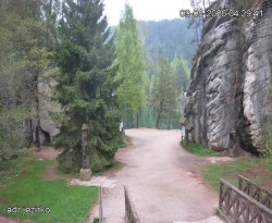 Vstup do skal, Pískovna