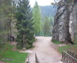 Vstup do skal, Pískovna