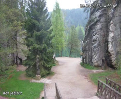 Vstup do skal, Pískovna