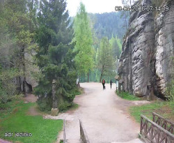 Vstup do skal, Pískovna