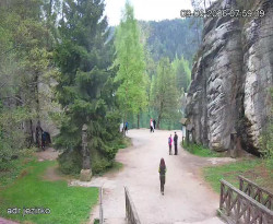 Vstup do skal, Pískovna