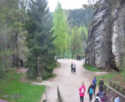 Vstup do skal, Pískovna