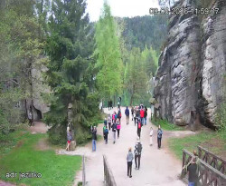 Vstup do skal, Pískovna