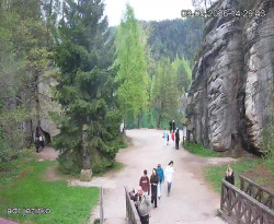 Vstup do skal, Pískovna