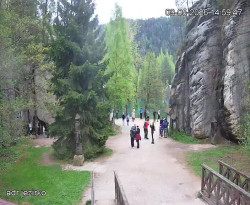 Vstup do skal, Pískovna