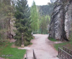 Vstup do skal, Pískovna