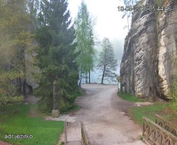 Vstup do skal, Pískovna