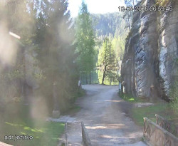 Vstup do skal, Pískovna