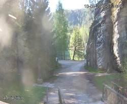 Vstup do skal, Pískovna