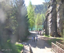 Vstup do skal, Pískovna