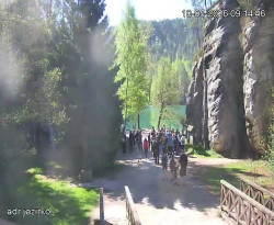 Vstup do skal, Pískovna