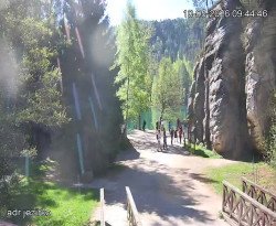 Vstup do skal, Pískovna