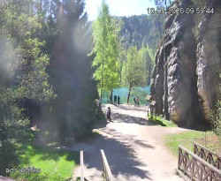 Vstup do skal, Pískovna