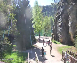 Vstup do skal, Pískovna
