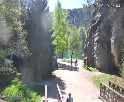 Vstup do skal, Pískovna